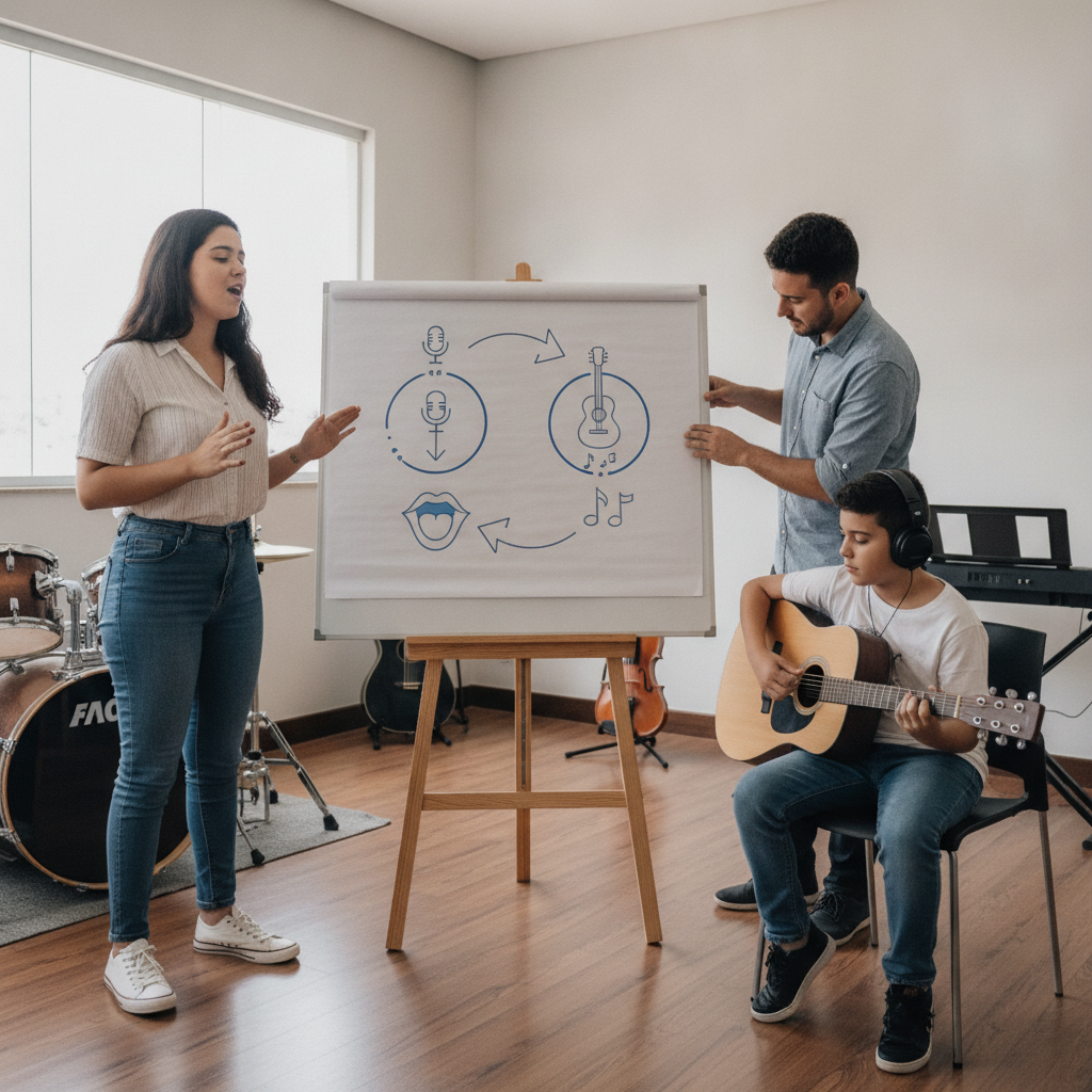 Aula de Canto ou Instrumento: Qual Começar em Goiânia?