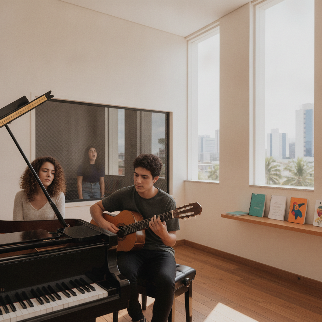 Aula de Canto ou Instrumento: Qual Começar em Goiânia?