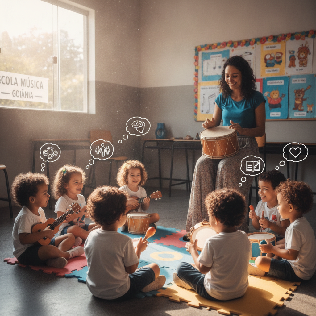 Benefícios da Musicalização Infantil em Goiânia