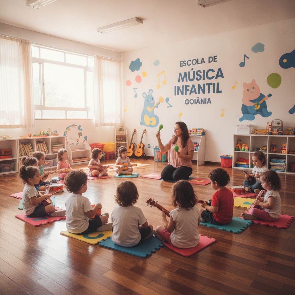 Benefícios da Musicalização Infantil em Goiânia
