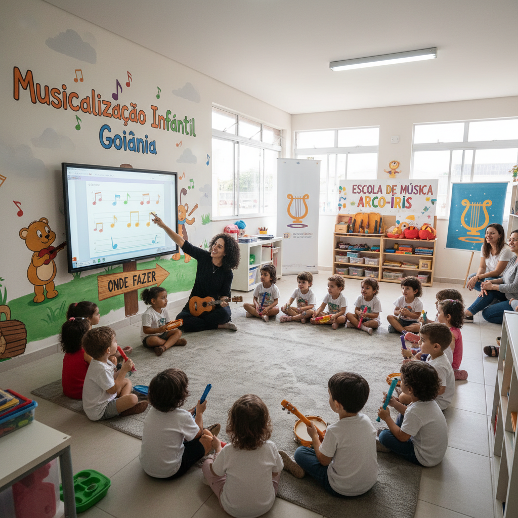 Benefícios da Musicalização Infantil Goiânia - Guia Completo