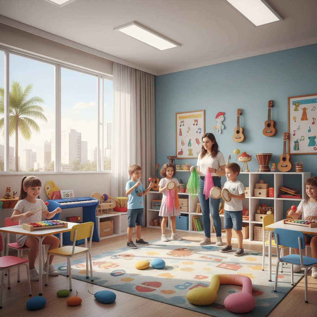 Benefícios da Musicalização Infantil Goiânia - Guia Completo
