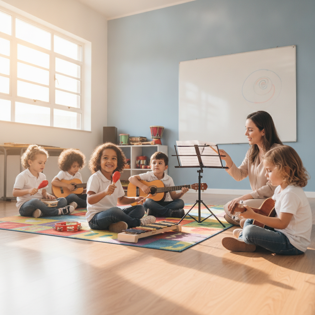 Benefícios da Musicalização Infantil para o Desenvolvimento Cognitivo em Goiânia