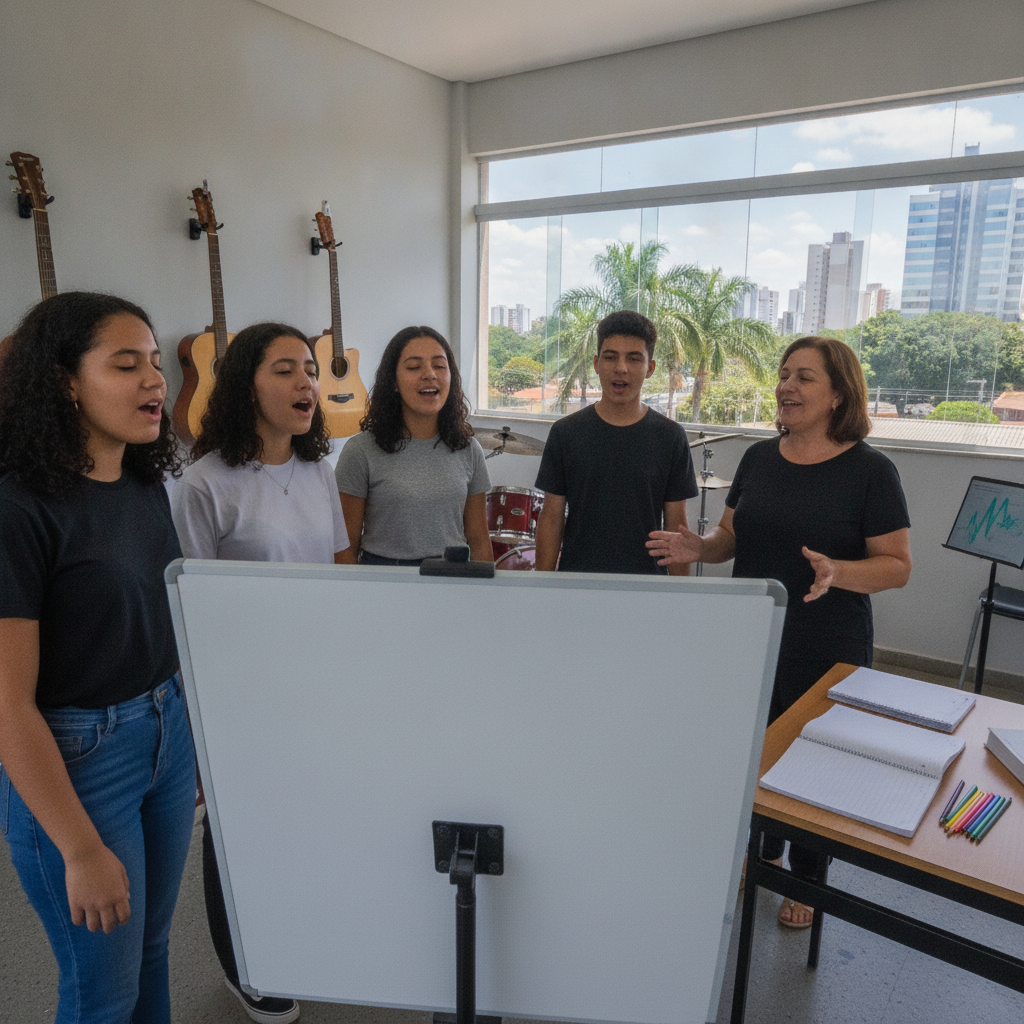 Benefícios das Aulas de Canto para a Saúde Mental em Goiânia
