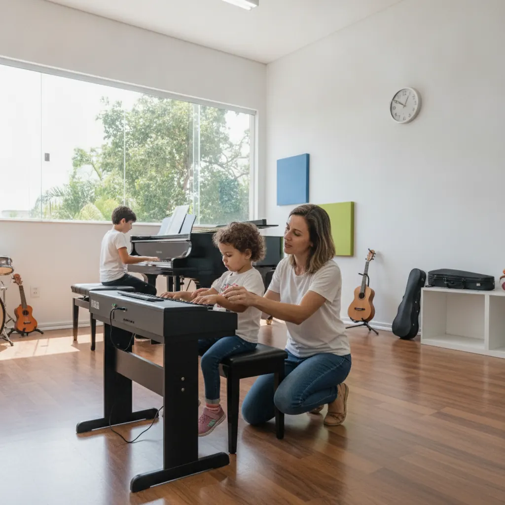 Com Que Idade a Criança Pode Aprender Piano em Goiânia?
