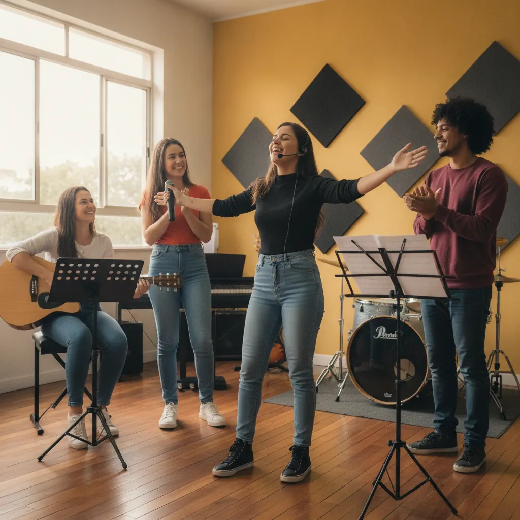 Como a Aula de Canto Melhora a Autoestima em Goiânia