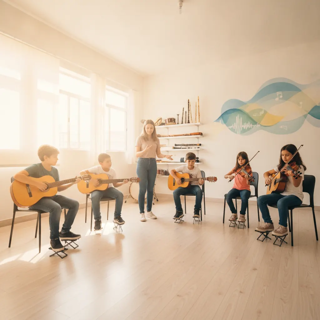 Como a Música Ajuda no Desempenho Escolar das Crianças em Goiânia