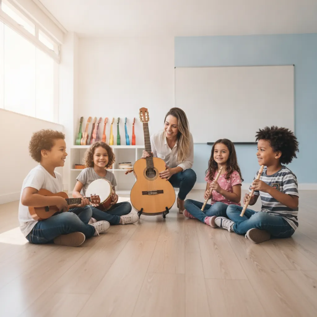 Como a Música Melhora a Autoestima de Crianças em Goiânia