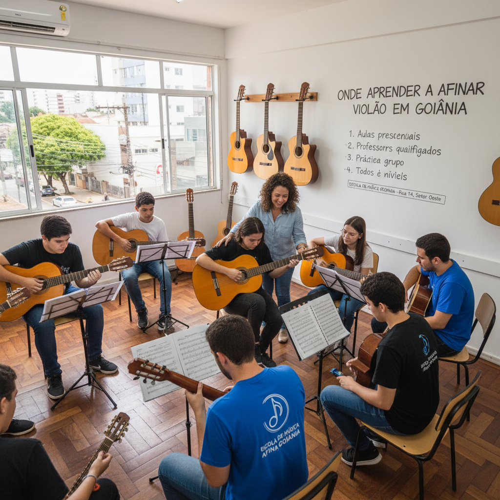 Como Afinar Violão em Goiânia: Dicas Práticas e Eficazes