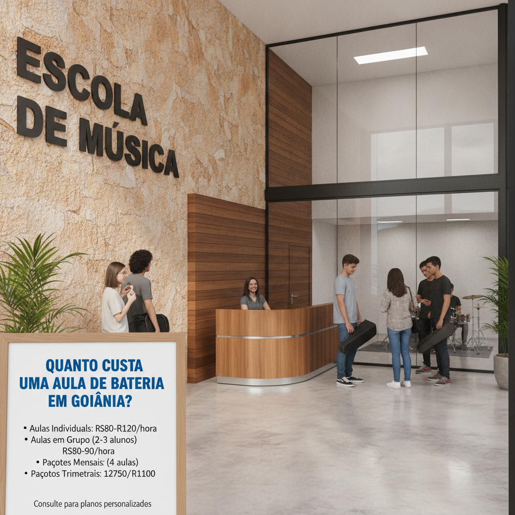 Como Aprender Bateria do Zero em Goiânia: Guia Completo