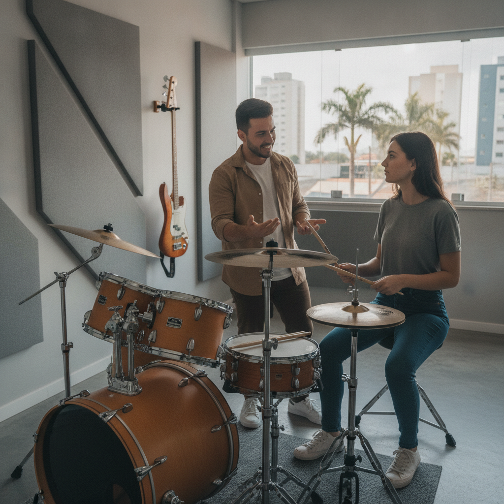 Como Aprender Bateria do Zero em Goiânia