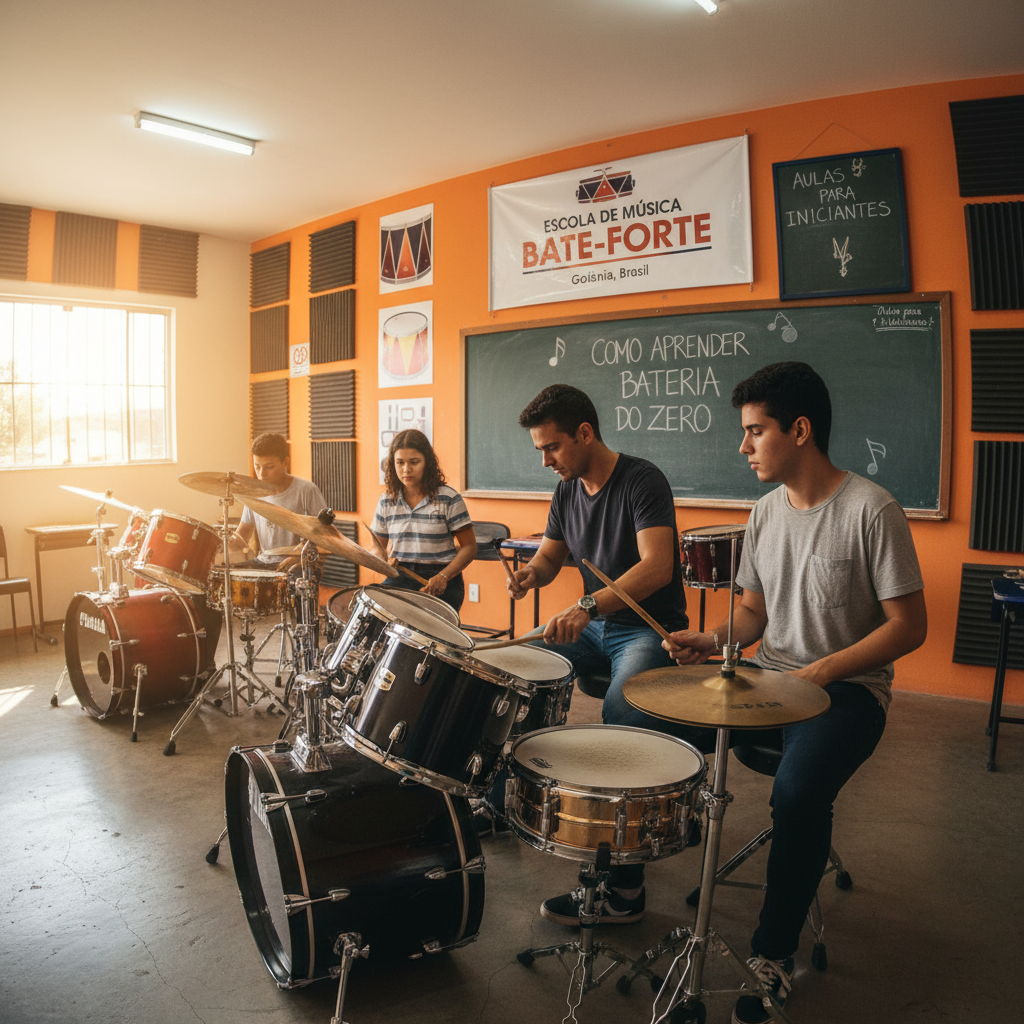 Como Aprender Bateria em Goiânia: Guia Completo 2024