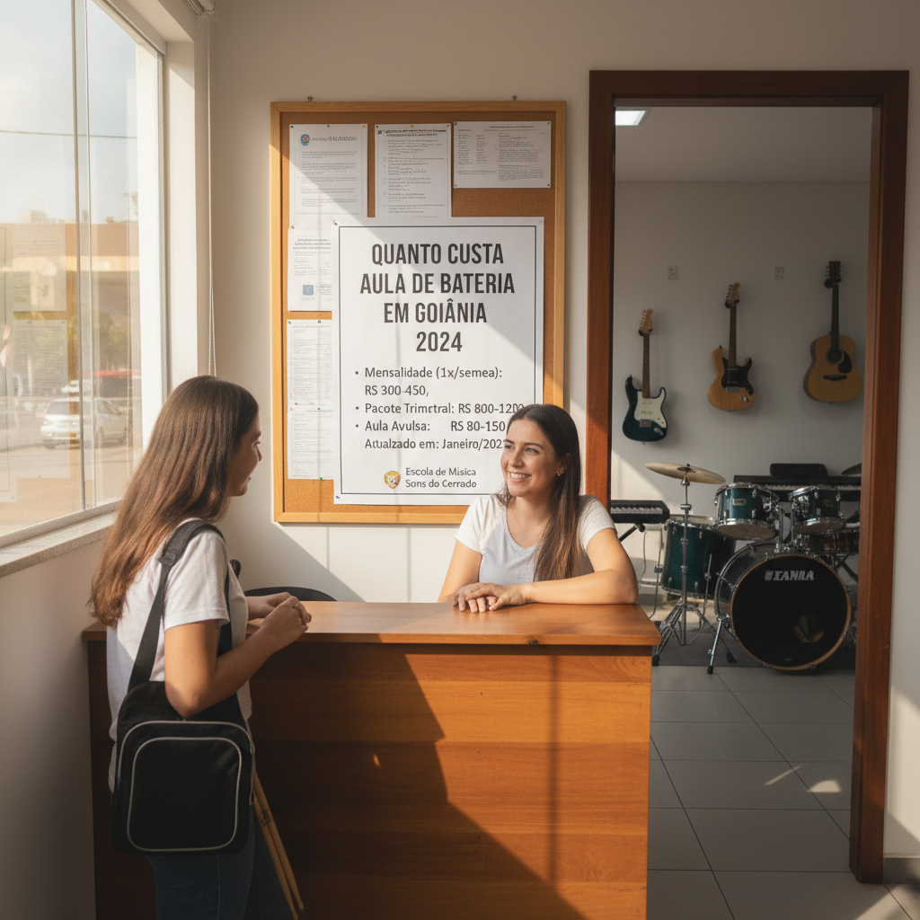 Como Aprender Bateria em Goiânia: Guia Completo 2024