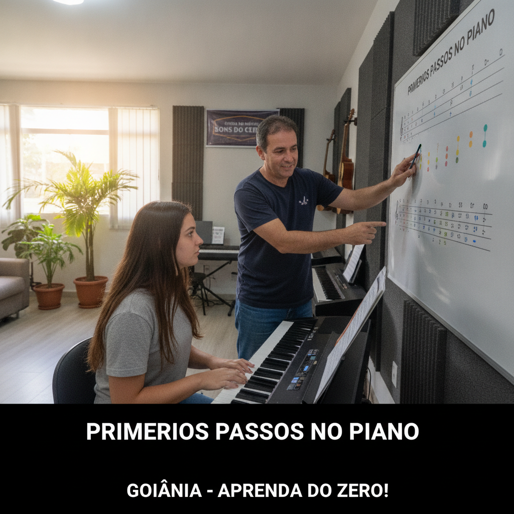 Como Aprender Piano do Zero em Goiânia: Guia Completo