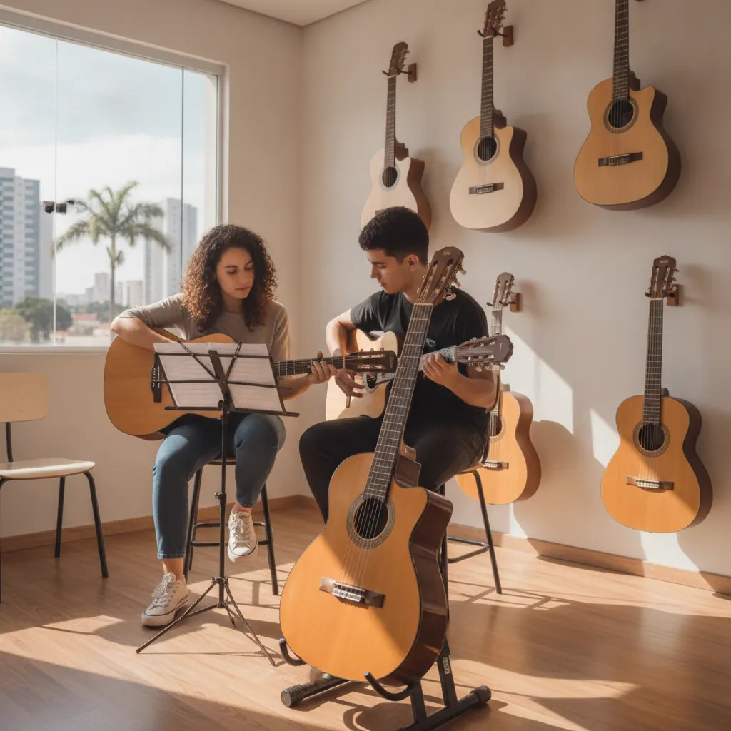 Como Aprender Violão Sozinho ou com Professor em Goiânia