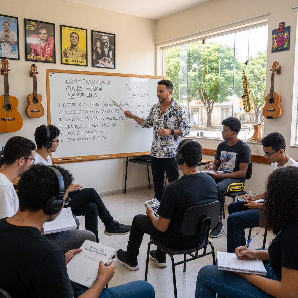 Como Desenvolver Ouvido Musical em Goiânia: Dicas Práticas