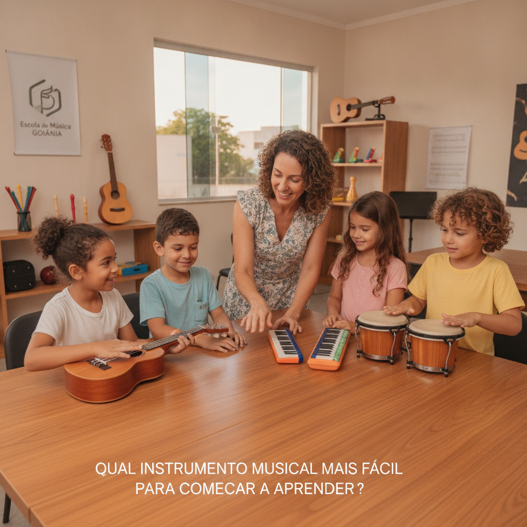 Como Escolher Instrumento Musical para Iniciantes em Goiânia