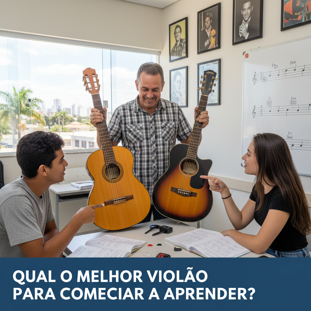 Como Escolher Violão para Iniciante em Goiânia: Guia 2024