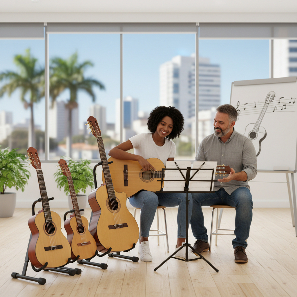 Como Escolher Violão para Iniciante em Goiânia: Guia 2024
