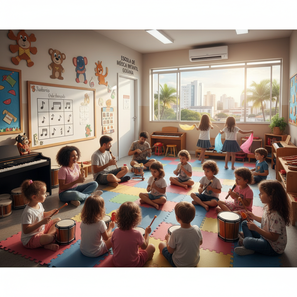 Como Funciona Musicalização Infantil em Goiânia: Guia Completo