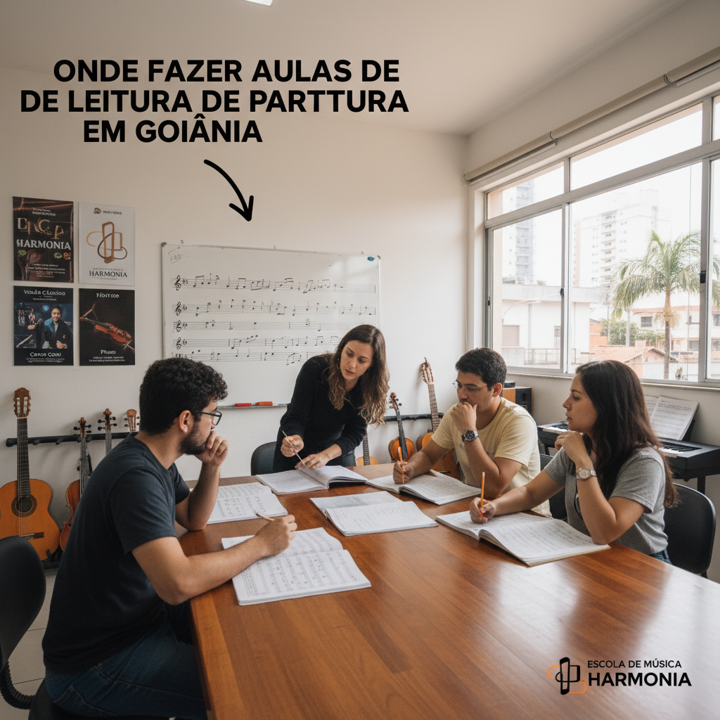 Como Ler Partitura Musical em Goiânia: Guia Completo
