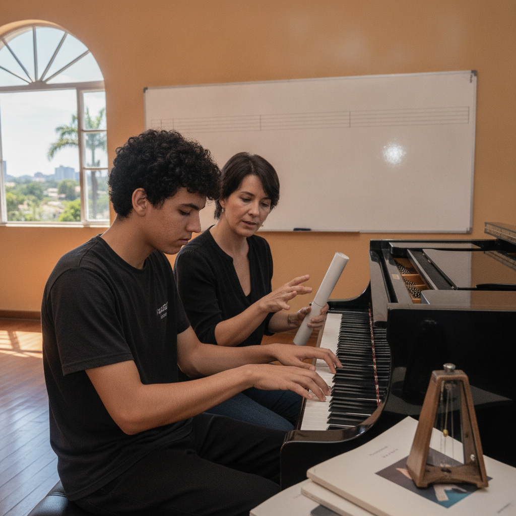 Como Melhorar a Técnica no Piano em Goiânia: Dicas Práticas