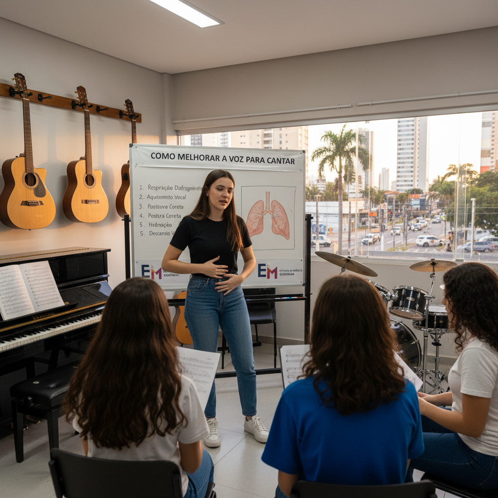 Como Melhorar a Voz para Cantar em Goiânia: Dicas Práticas