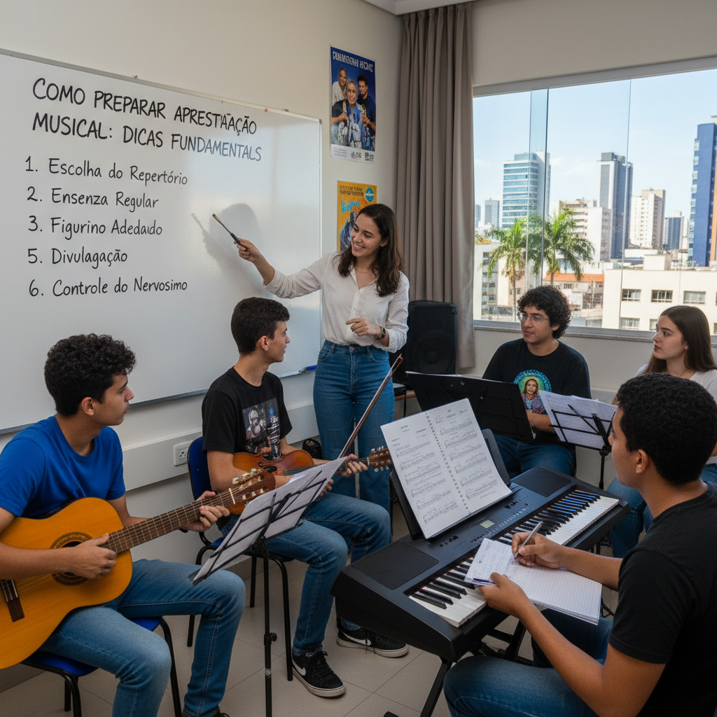 Como Preparar Apresentação Musical em Goiânia: 7 Dicas