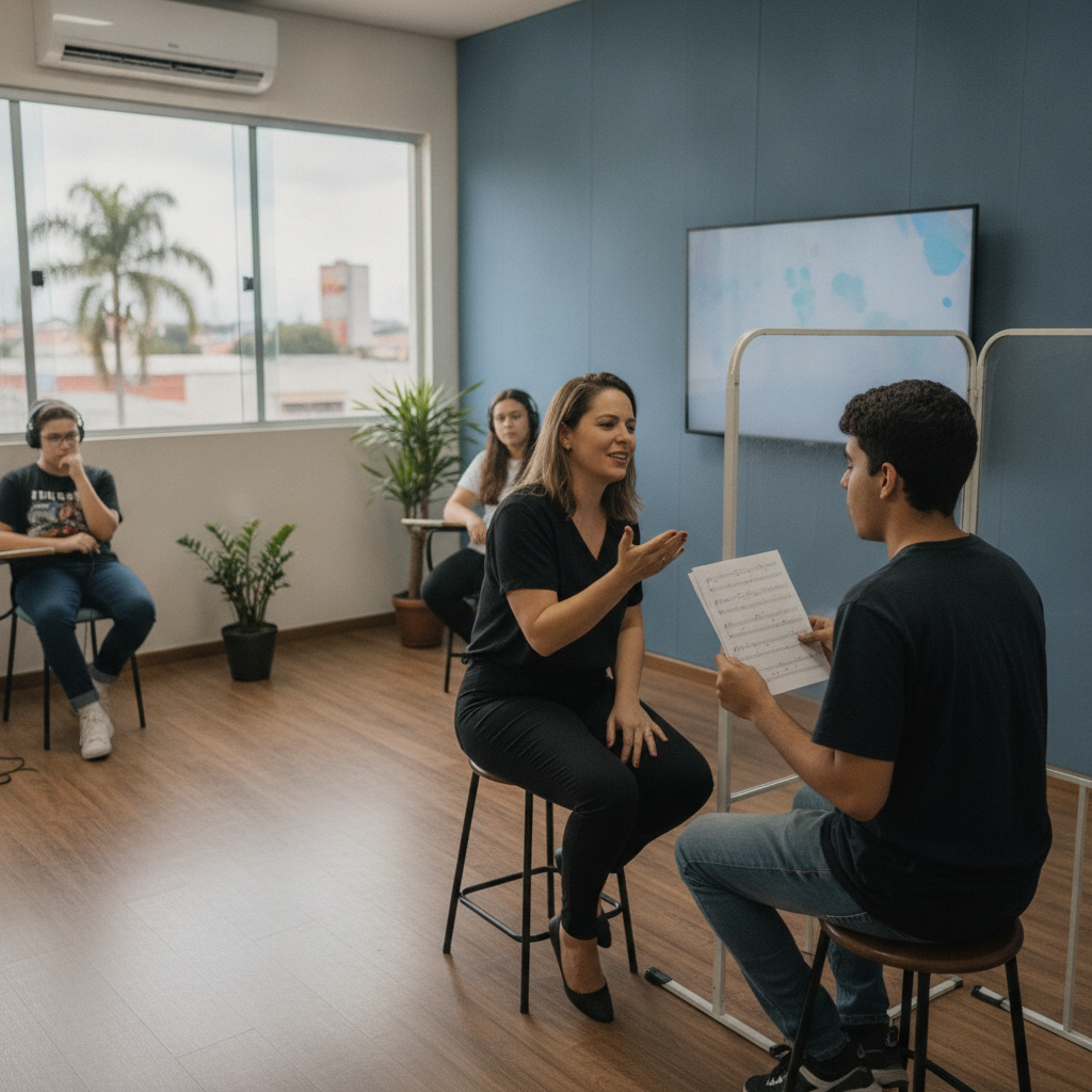 Como Superar o Medo de Cantar em Público em Goiânia