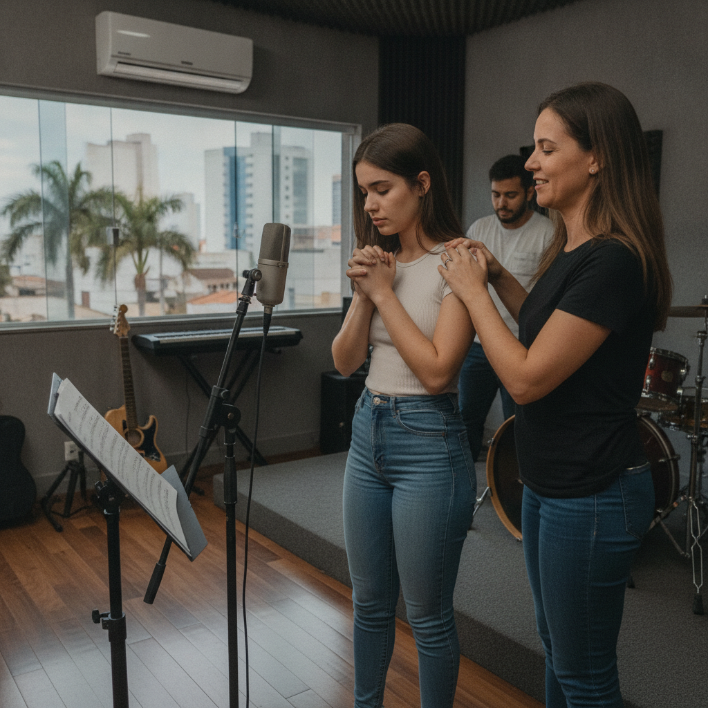 Como Superar o Nervosismo Antes de Cantar em Goiânia