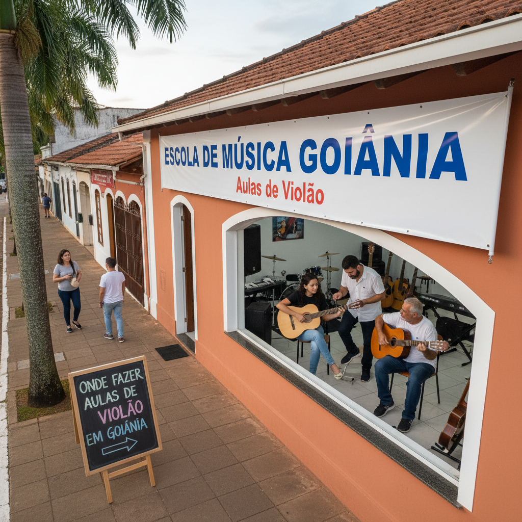 Como Tocar Músicas Populares no Violão em Goiânia