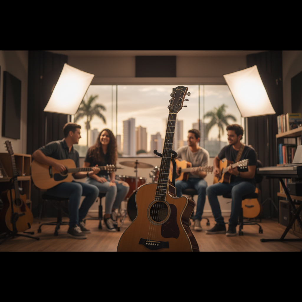 Como Tocar Músicas Populares no Violão em Goiânia