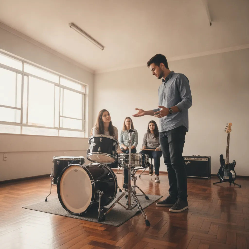 Dicas para Escolher Bateria Acústica para Iniciantes em Goiânia