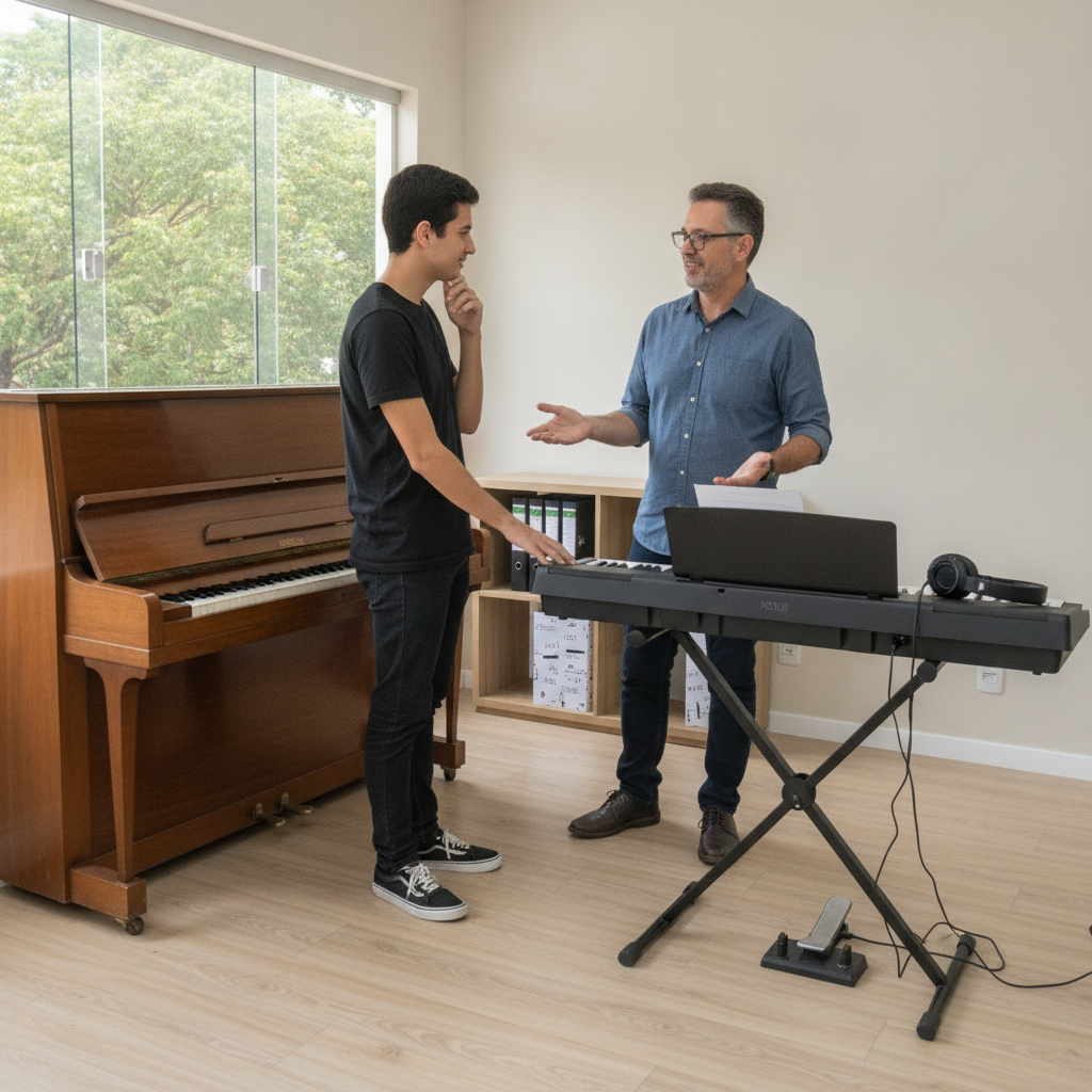 Dicas para Escolher Teclado ou Piano para Iniciantes em Goiânia