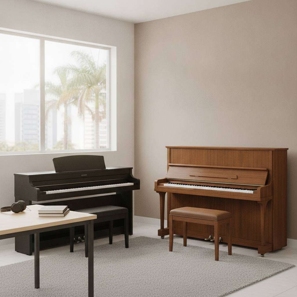 Dicas para Escolher Teclado ou Piano para Iniciantes em Goiânia