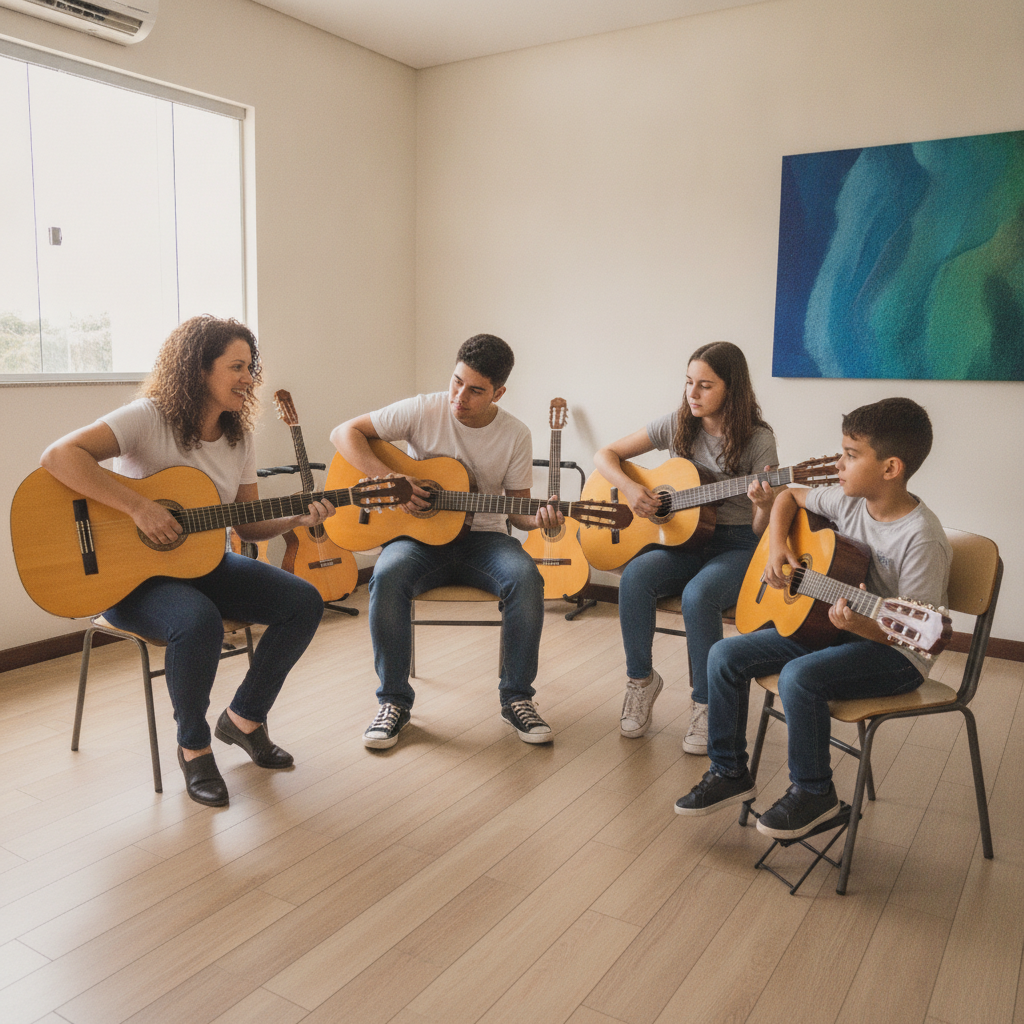 Dicas para Iniciantes em Aulas de Violão em Goiânia