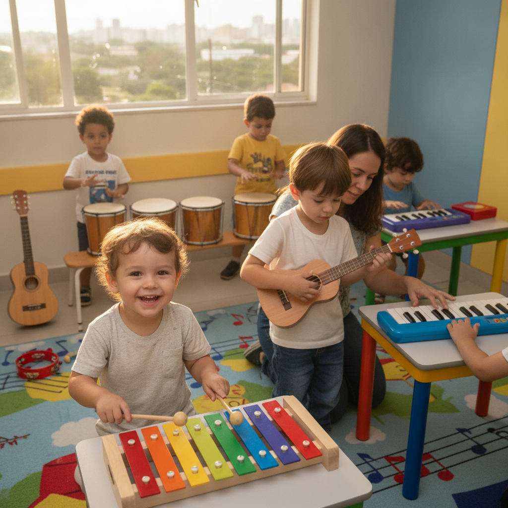 Melhor Instrumento para Criança Iniciante em Goiânia
