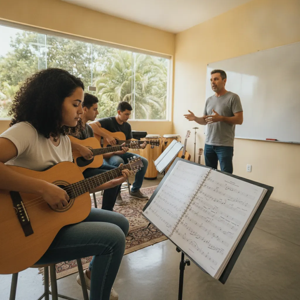 Melhores Músicas para Iniciantes no Violão em Goiânia