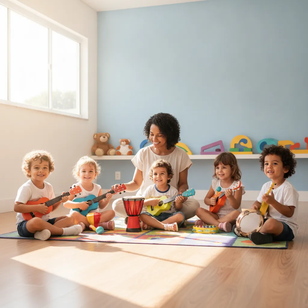 Musicalização Infantil em Goiânia: o que esperar nas primeiras aulas