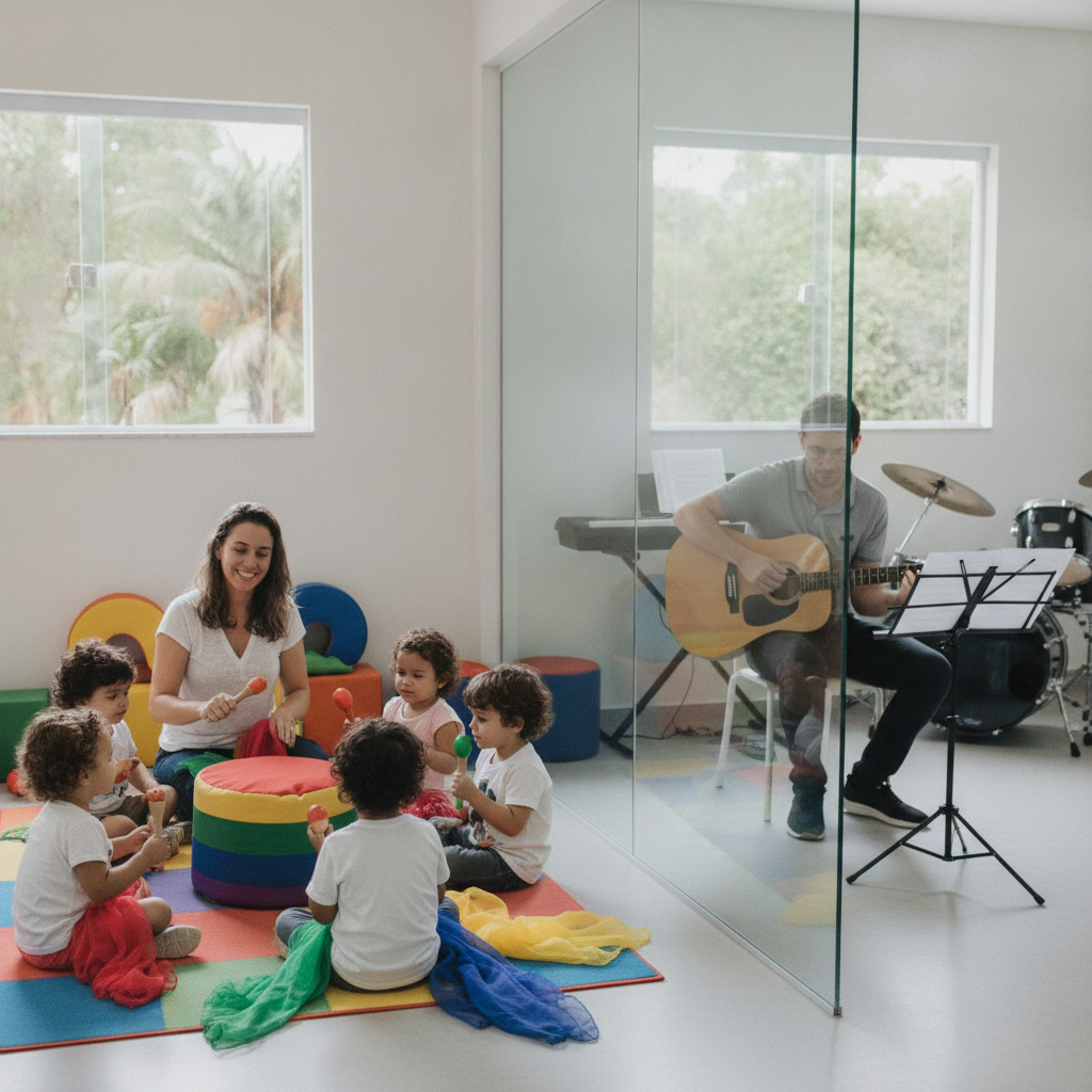 Musicalização Infantil ou Aula de Música em Goiânia?