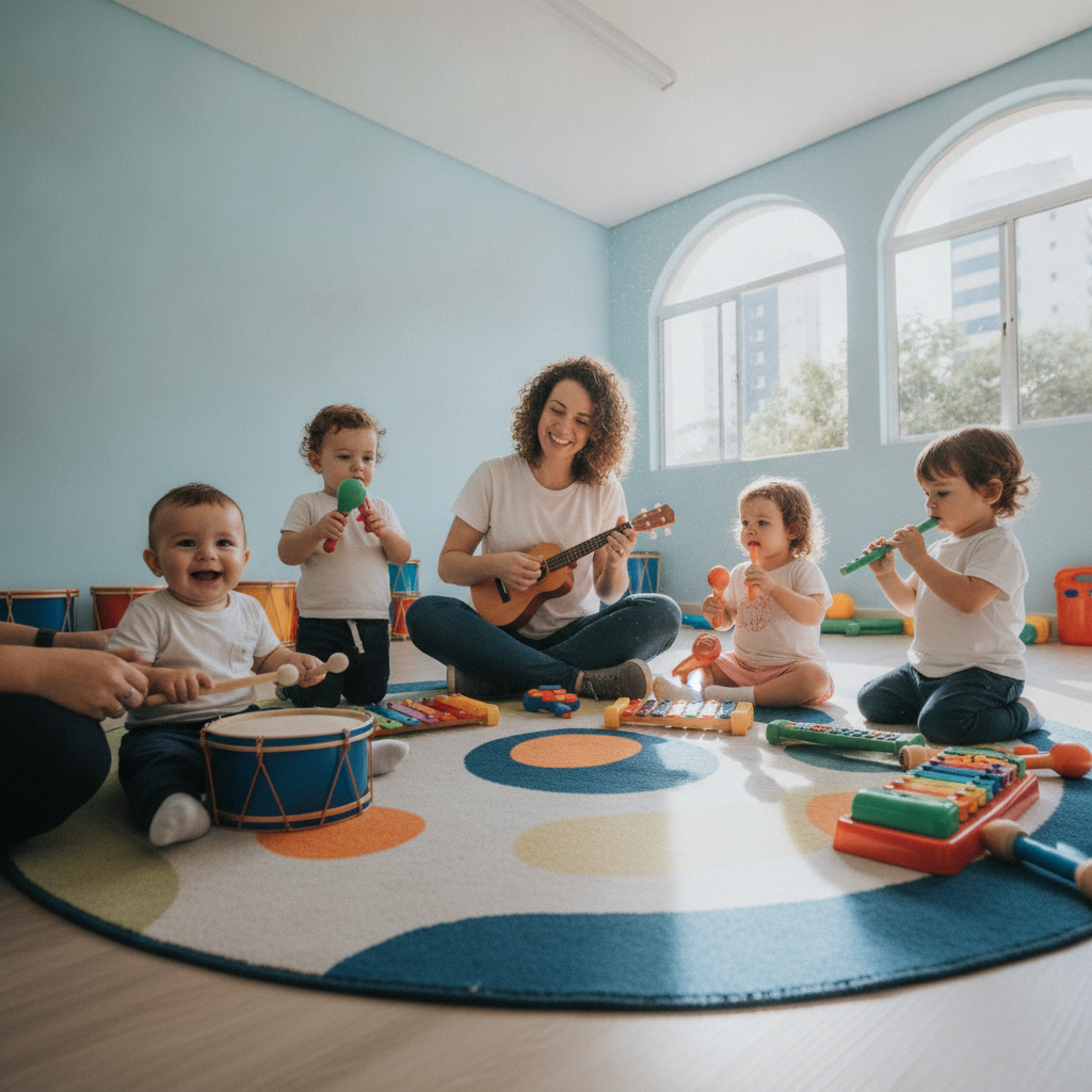 Musicalização Infantil ou Aula de Música em Goiânia?