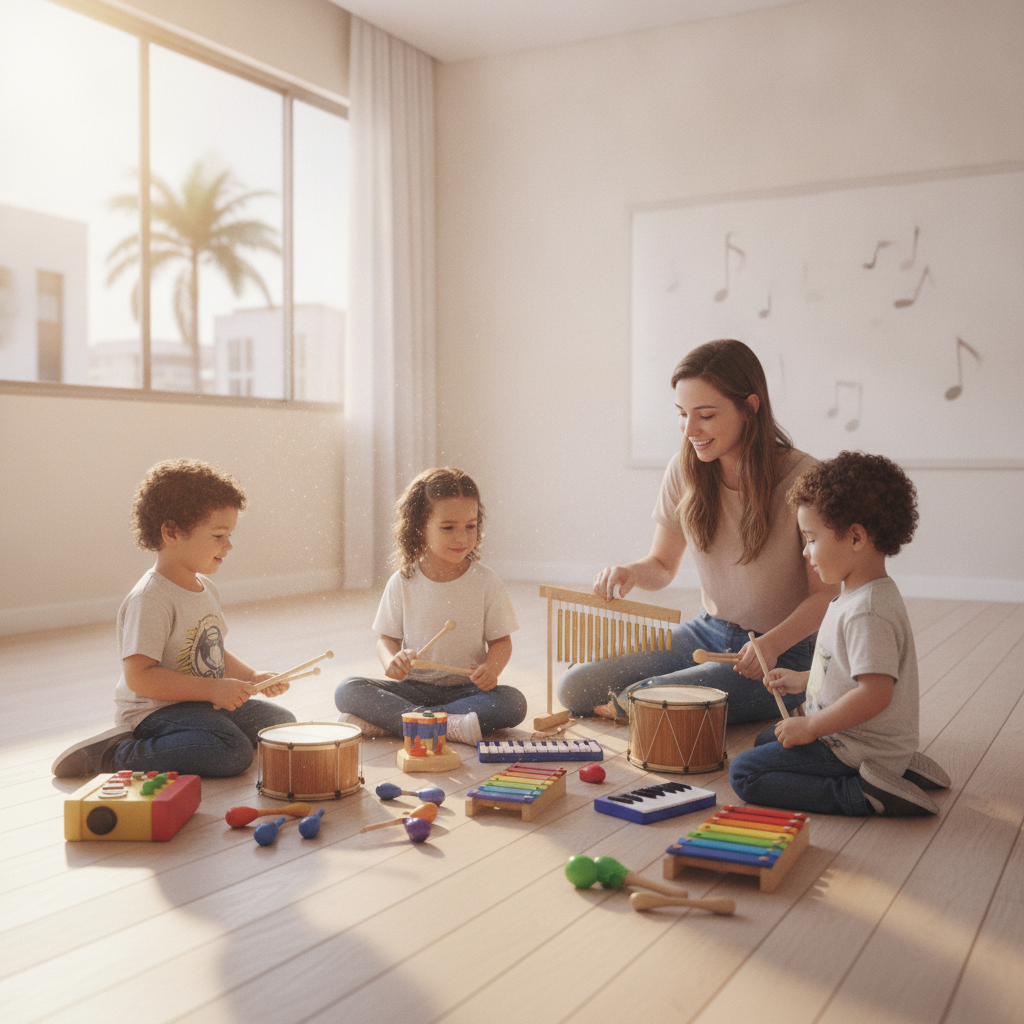 Musicalização Infantil ou Aula de Música em Goiânia?