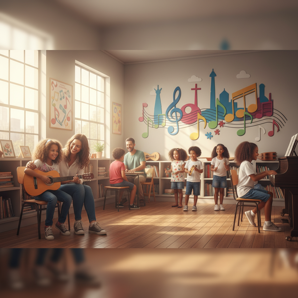 Quais Benefícios das Aulas de Música para Crianças em Goiânia
