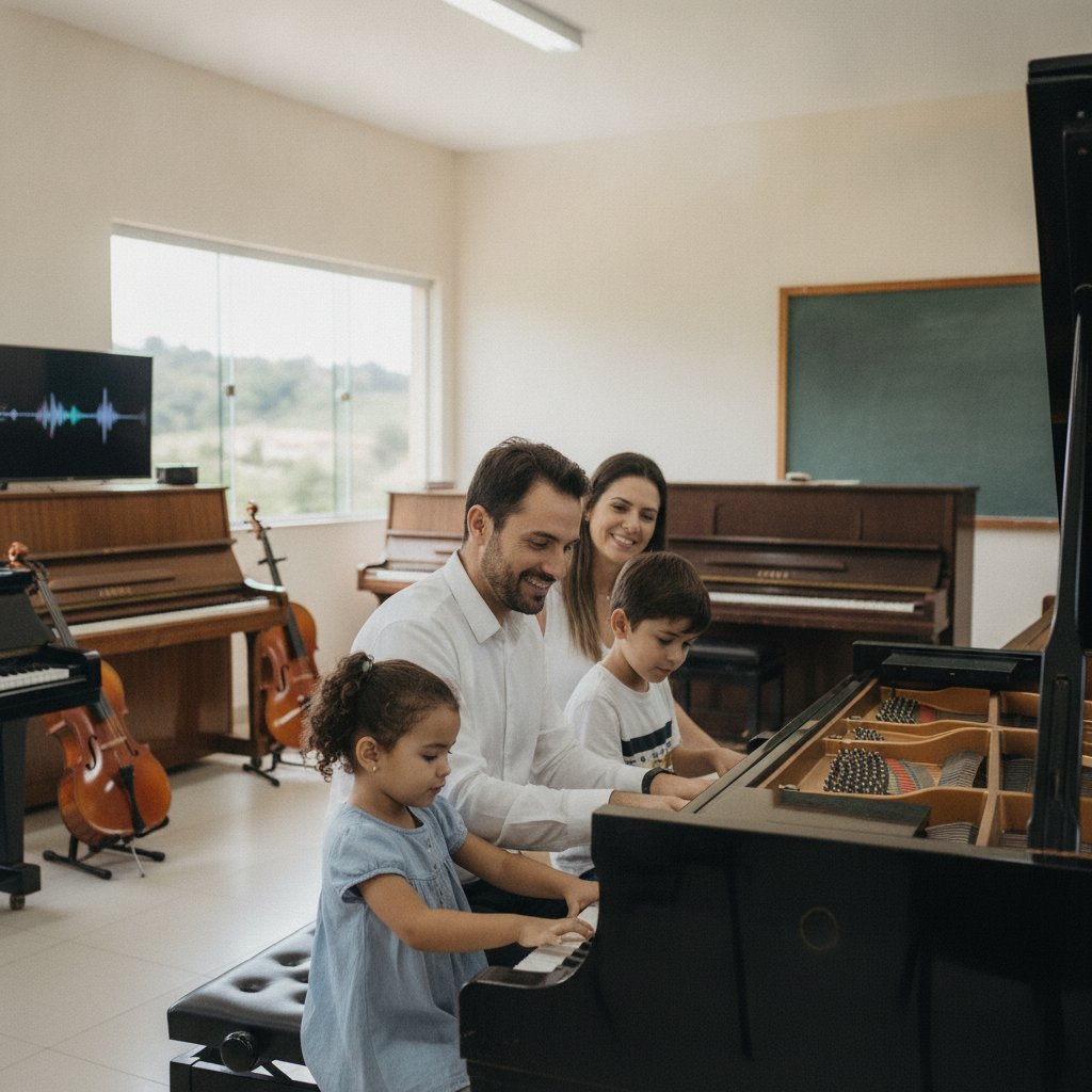 Qual a Idade Certa para Começar Aulas de Piano em Goiânia
