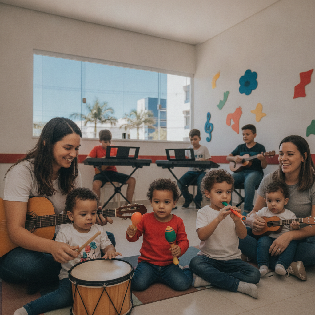 Qual Idade Certa para Musicalização Infantil em Goiânia