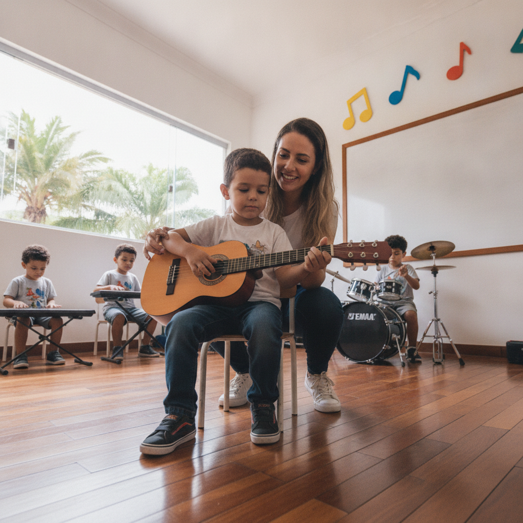 Qual Idade Certa para Musicalização Infantil em Goiânia