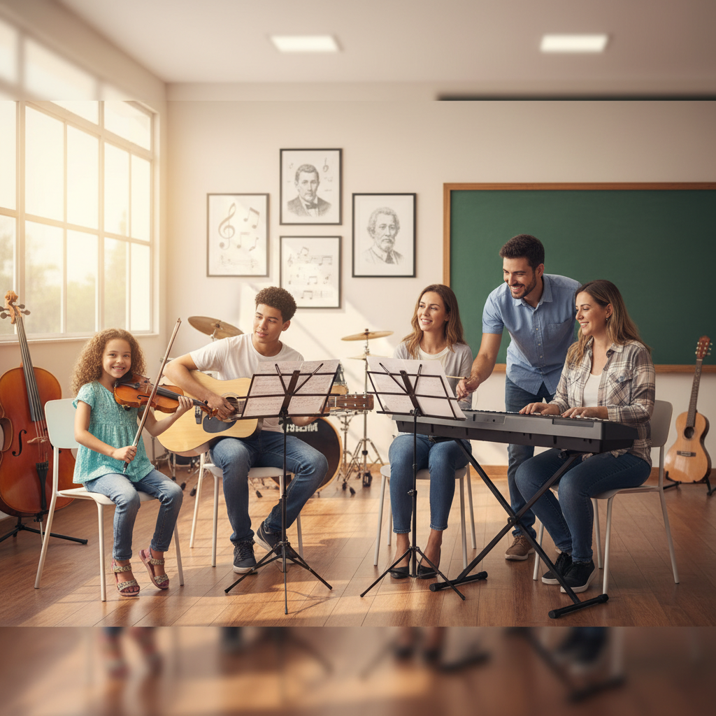 Qual Melhor Idade para Começar Aulas de Música em Goiânia