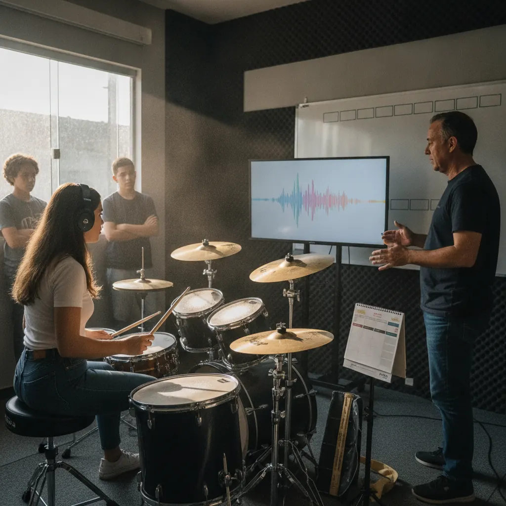 Quanto Tempo Leva para Aprender Bateria em Goiânia?