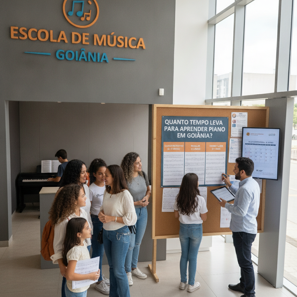 Quanto Tempo Leva para Aprender Piano em Goiânia?