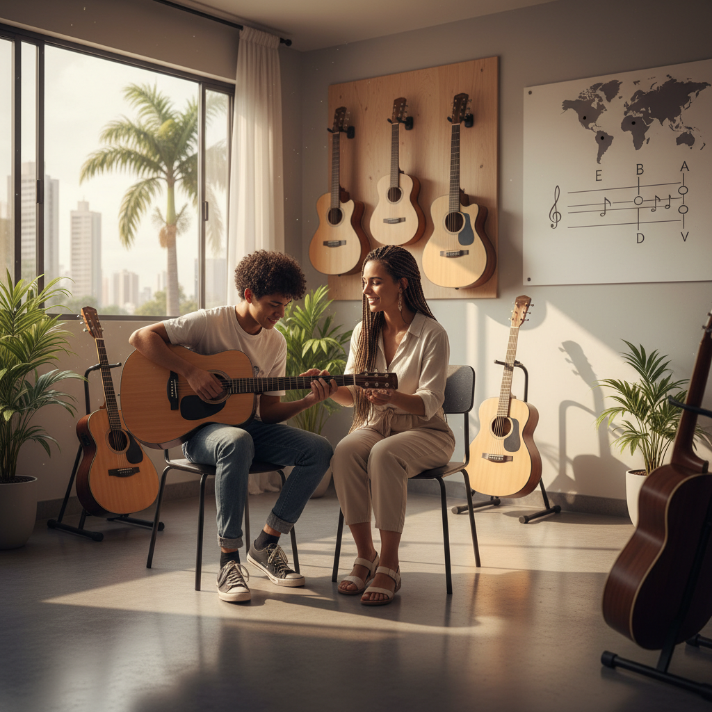 Quanto Tempo Leva Para Aprender Violão em Goiânia